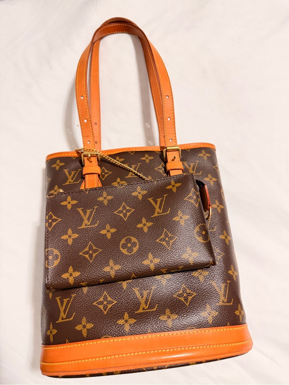 Louis Vuitton Brown Monogram Canvas Bucket Tote